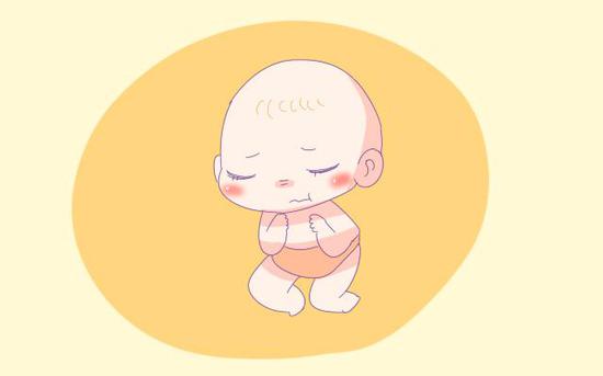 3。宝宝在床上表现的动来动去