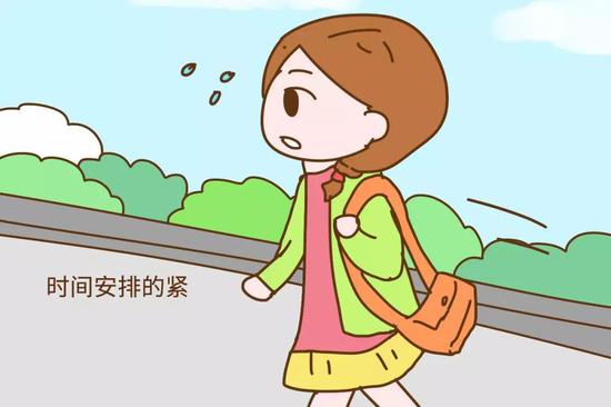 女人生孩子和不生孩子，时间安排的松紧度不一样
