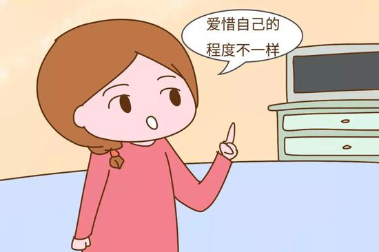女人生孩子和不生孩子，爱惜自己的程度不一样