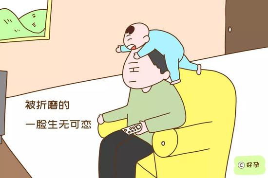 对小孩儿没耐心的男人