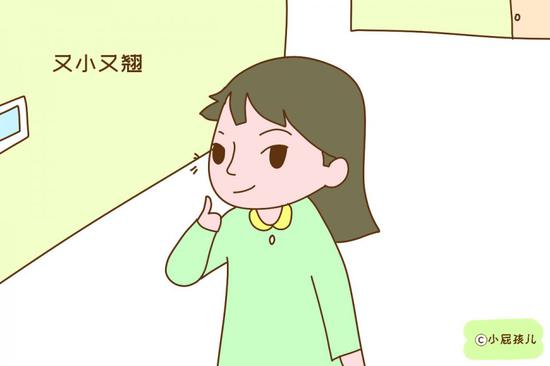 孩子从小鼻子是不是又小又翘
