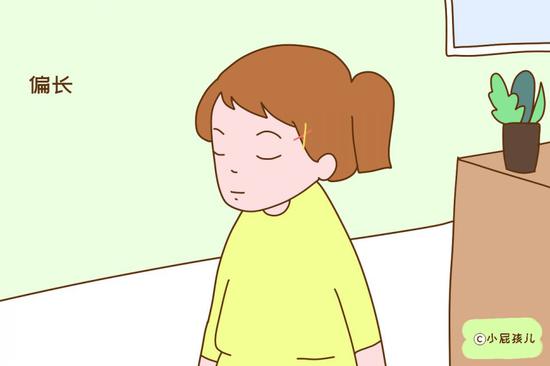 孩子从小脸型是不是偏长